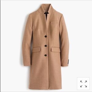 JCrew Camel Regent Wool Coat - 000P